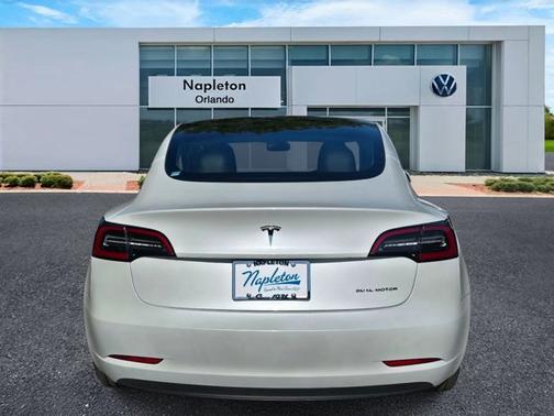 White 2023 Tesla Model 3 Long Range