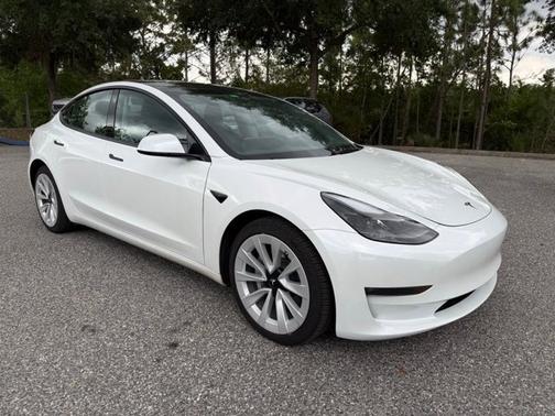 White 2023 Tesla Model 3 Long Range