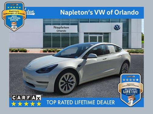 White 2023 Tesla Model 3 Long Range