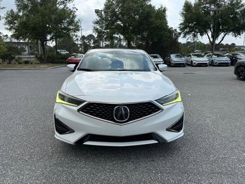 White 2019 Acura ILX w/Technology/A-Spec Pkg