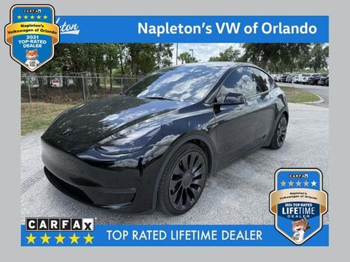 Black 2022 Tesla Model Y Performance