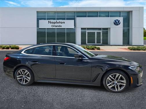 Black Sapphire Metallic 2024 BMW 430 Gran Coupe 430i