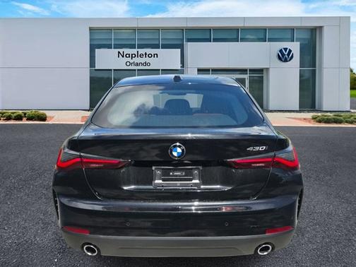 Black Sapphire Metallic 2024 BMW 430 Gran Coupe 430i