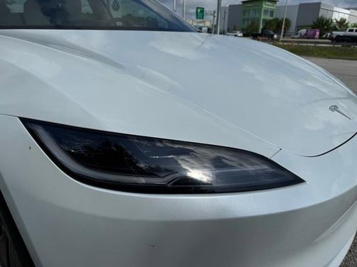 White 2025 Tesla Model 3
