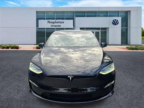 Black 2022 Tesla Model X Plaid