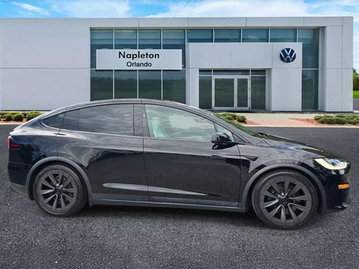 Black 2022 Tesla Model X Plaid
