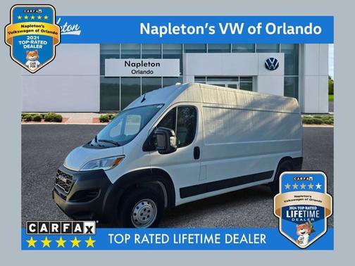 Bright White Clearcoat 2023 RAM ProMaster 2500 High Roof