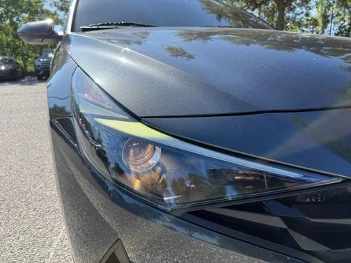 Portofino Gray 2022 Hyundai ELANTRA SEL