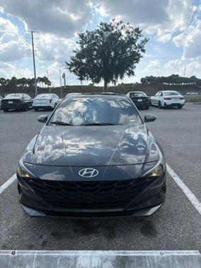 Portofino Gray 2022 Hyundai ELANTRA SEL