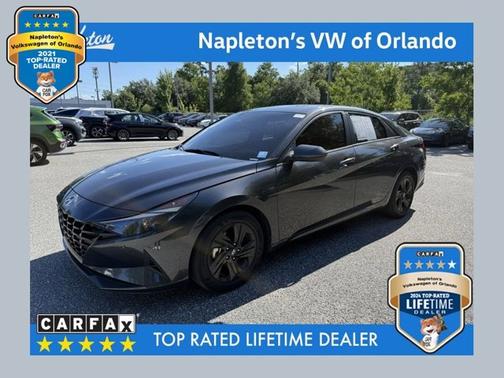 Portofino Gray 2022 Hyundai ELANTRA SEL