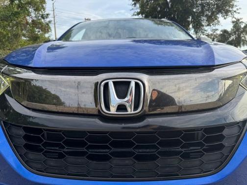 Aegean Blue Metallic 2021 Honda HR-V Sport