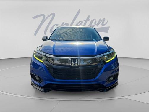 Aegean Blue Metallic 2021 Honda HR-V Sport