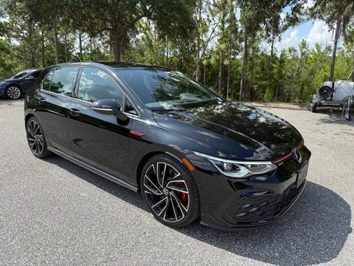 Black Metallic 2024 Volkswagen Golf GTI Autobahn
