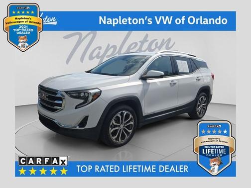 Summit White 2019 GMC Terrain SLT