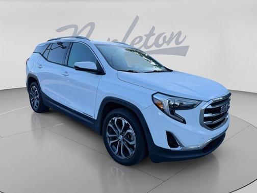 Summit White 2019 GMC Terrain SLT
