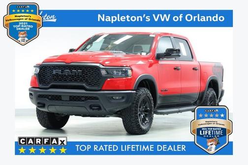 Flame Red Clearcoat 2025 RAM 1500 Rebel