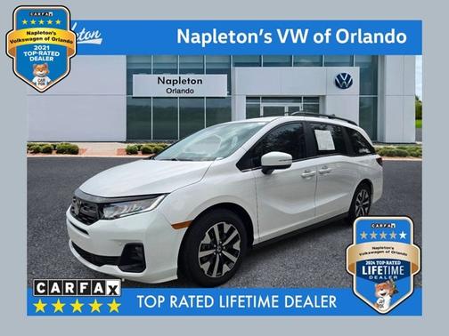 White 2025 Honda Odyssey EX-L