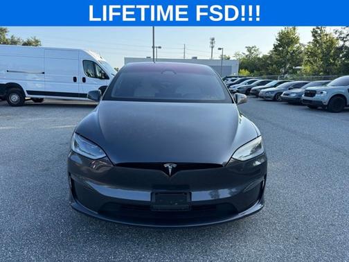 Gray 2024 Tesla Model X Plaid