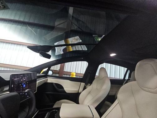 Gray 2024 Tesla Model X Plaid
