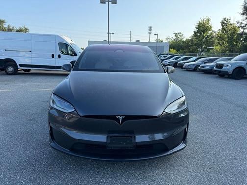 Gray 2024 Tesla Model X Plaid
