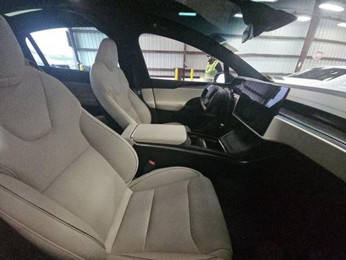 Gray 2024 Tesla Model X Plaid