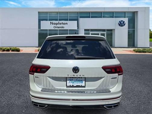 White 2022 Volkswagen Tiguan SEL R-Line