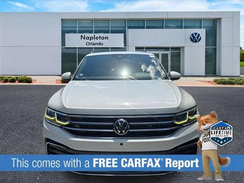 White 2022 Volkswagen Tiguan SEL R-Line