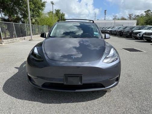 Gray 2022 Tesla Model Y Long Range
