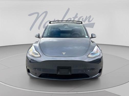 Gray 2022 Tesla Model Y Long Range