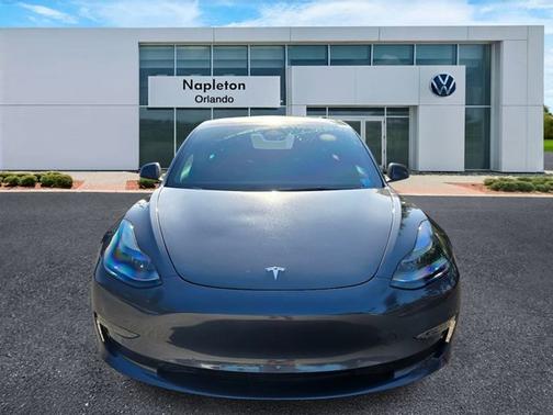 Gray 2022 Tesla Model 3 Performance