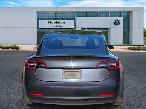 Gray 2022 Tesla Model 3 Performance