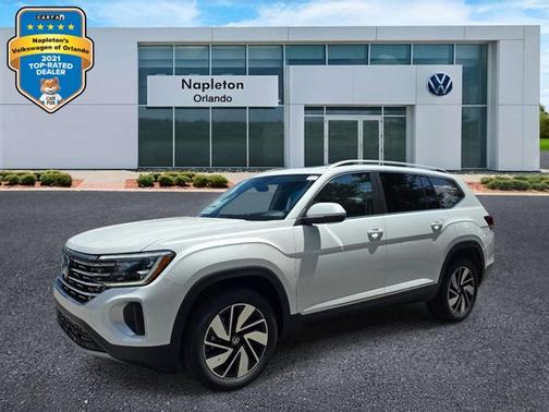 White 2026 Volkswagen Atlas 2.0T SEL