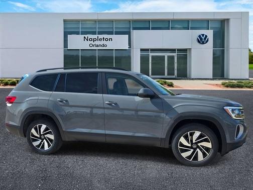 Gray 2026 Volkswagen Atlas 2.0T SE w/Technology