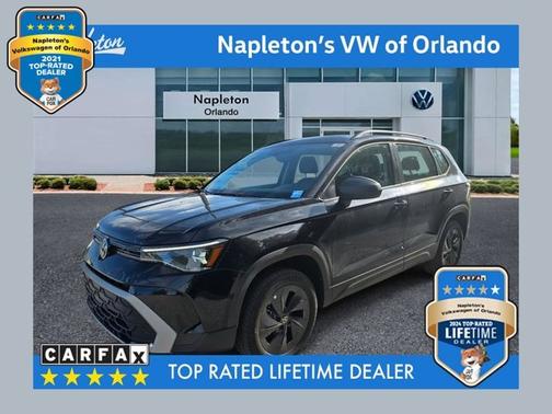 Deep Black Pearl 2025 Volkswagen Taos S