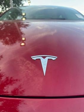 Red Multi-Coat 2022 Tesla Model 3 Base