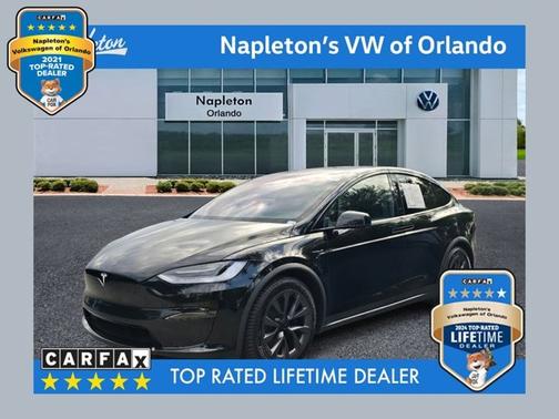 Black 2022 Tesla Model X Plaid