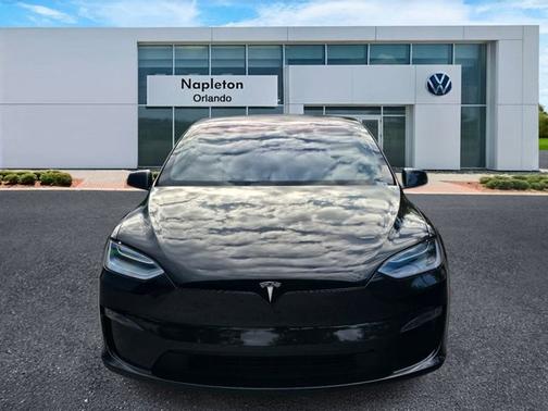 Black 2022 Tesla Model X Plaid
