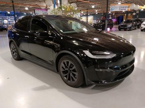 Black 2022 Tesla Model X Plaid