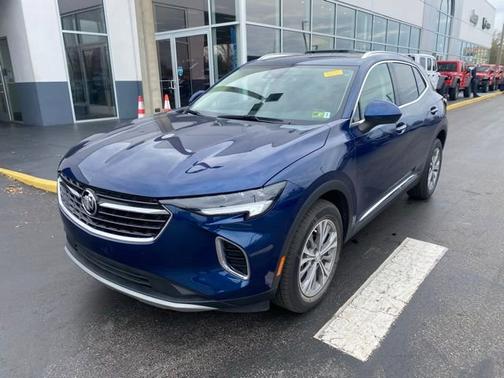 Sapphire Metallic 2022 Buick Envision Preferred