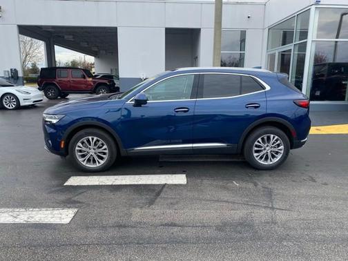 Sapphire Metallic 2022 Buick Envision Preferred