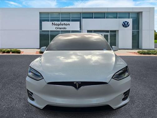 Pearl White Multi-Coat 2017 Tesla Model X 100D
