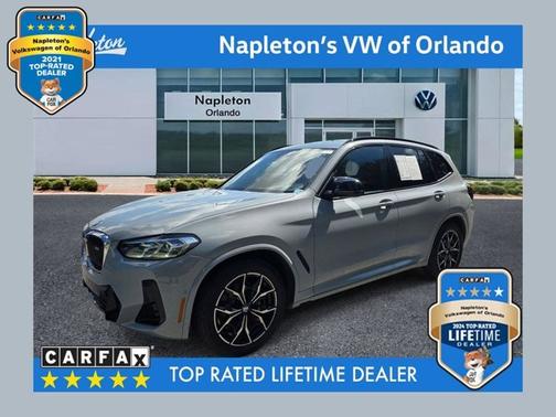Gray Metallic 2024 BMW X3 M40i