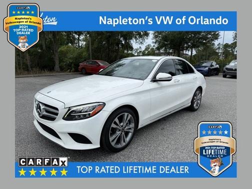 White 2019 Mercedes-Benz C-Class C 300