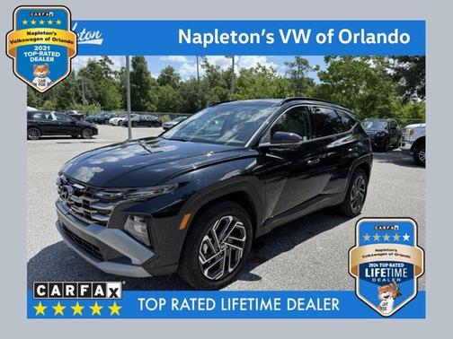 Ash Black 2025 Hyundai TUCSON Hybrid Limited