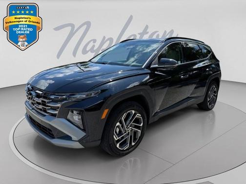 Ash Black 2025 Hyundai TUCSON Hybrid Limited