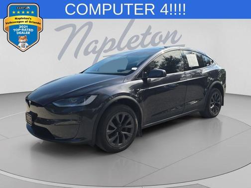 Stealth Gray 2023 Tesla Model X Standard Range