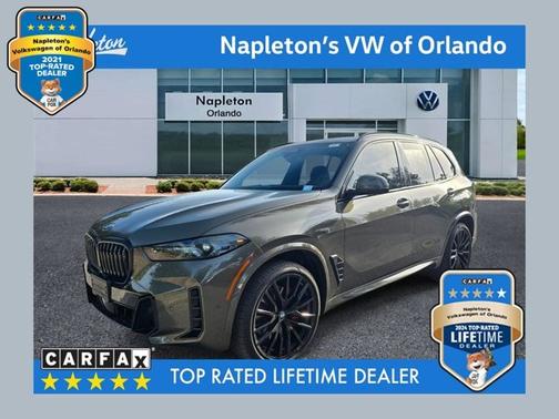 Manhattan Green Metallic 2025 BMW X5 sDrive40i