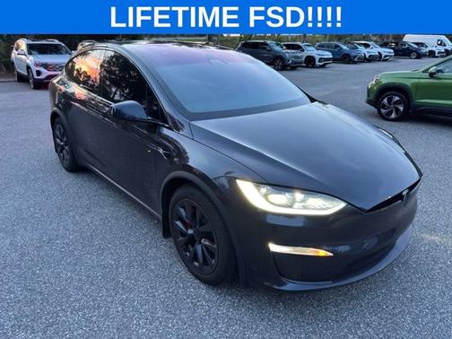Black 2024 Tesla Model X Plaid