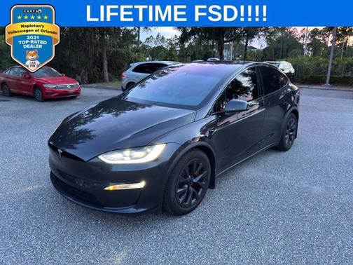 Black 2024 Tesla Model X Plaid