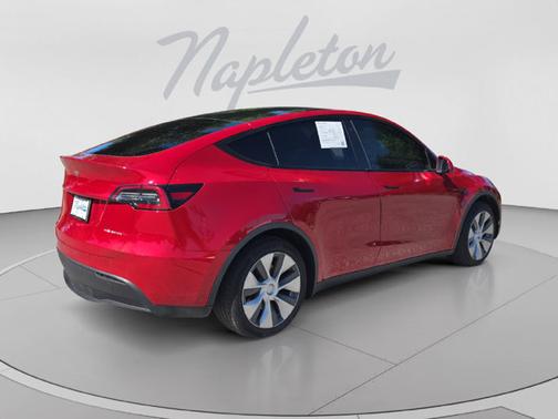 Red Multi-Coat 2020 Tesla Model Y Long Range